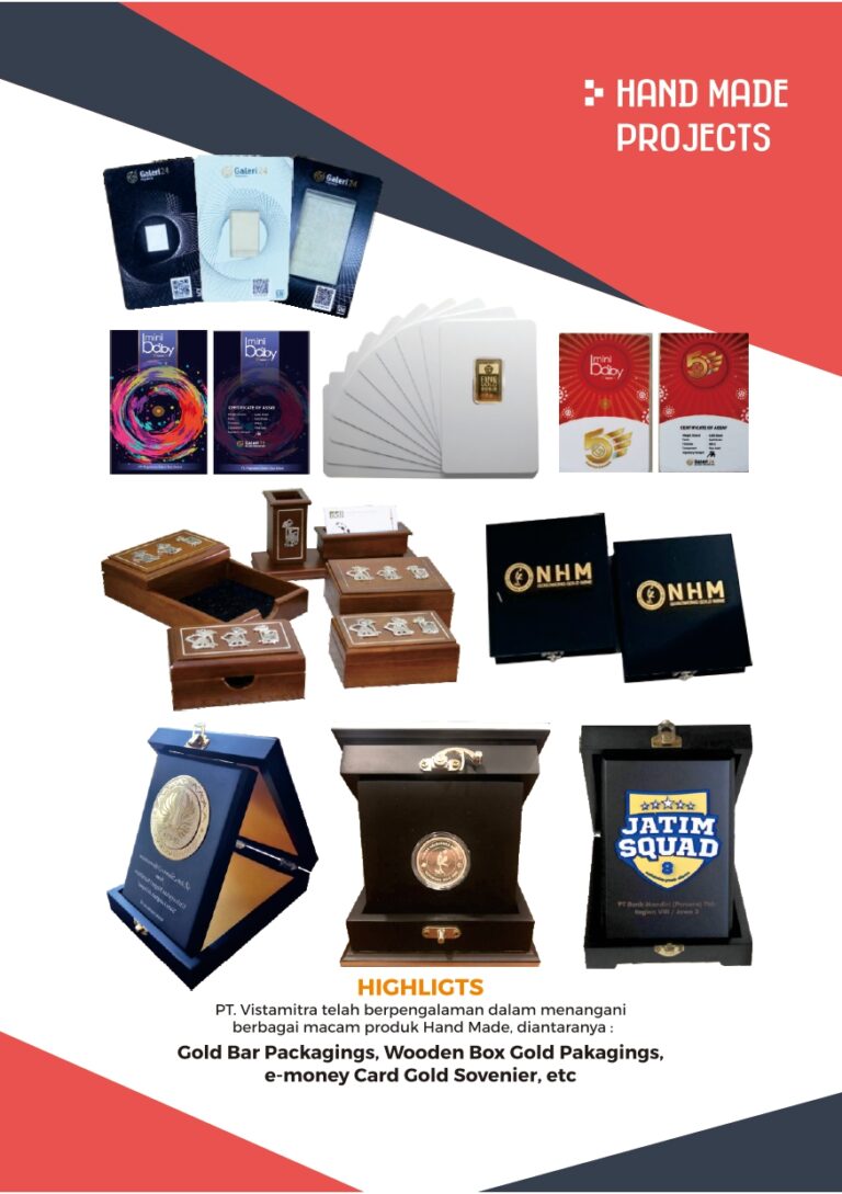 Sampel Projek Produk Offset Printing & Packaging Surabaya PT Vista Mitra